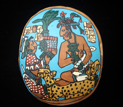 Gourd Art, Maya, Lady Xoc, Yaxchilan